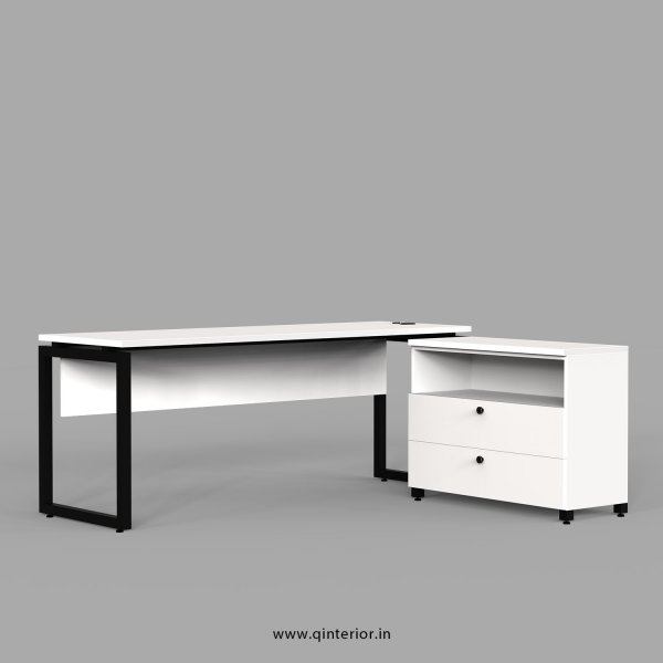 Aaron Executive Table in White Finish - OET115 C4