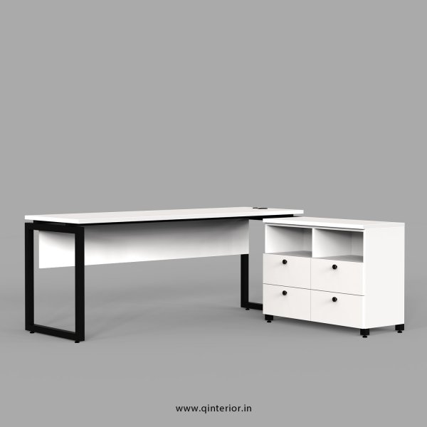 Aaron Executive Table in White Finish - OET109 C4