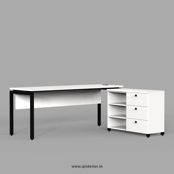 Montel Executive Table in White Finish - OET112 C4