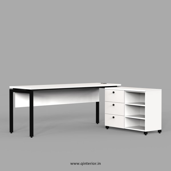 Montel Executive Table in White Finish - OET111 C4