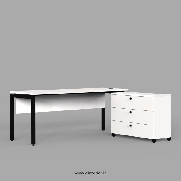 Montel Executive Table in White Finish - OET103 C4