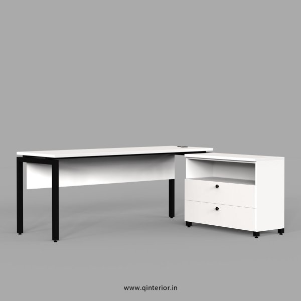 Montel Executive Table in White Finish - OET115 C4