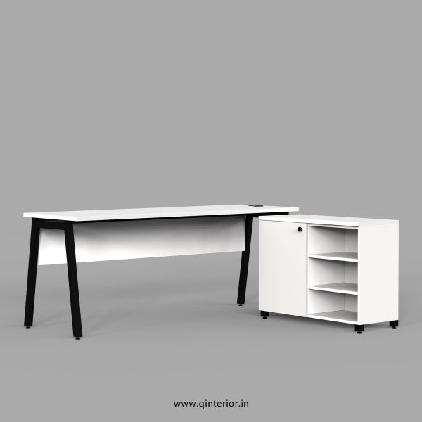 Berg Executive Table in White Finish - OET113 C4