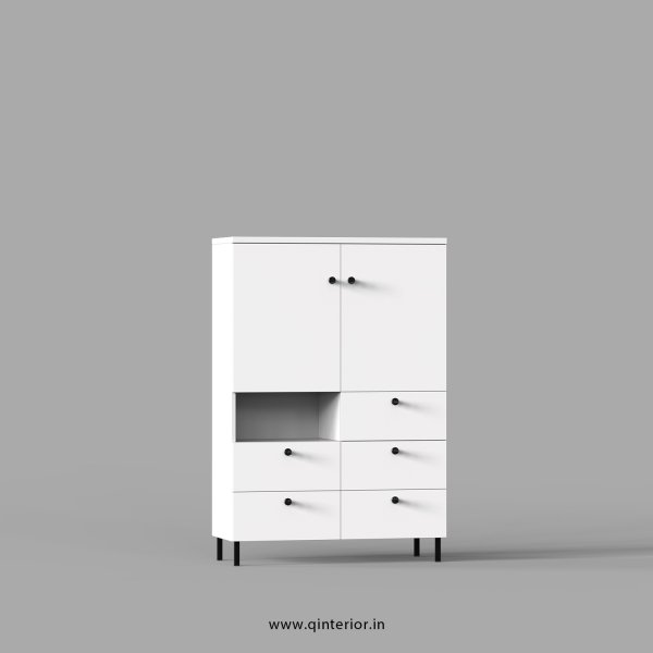 Stable Office File Storage in White Finish - OFS026 C4