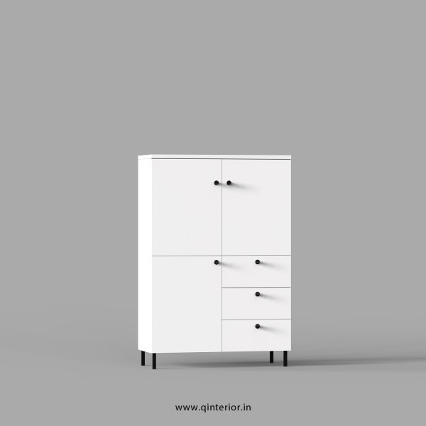 Stable Office File Storage in White Finish - OFS024 C4