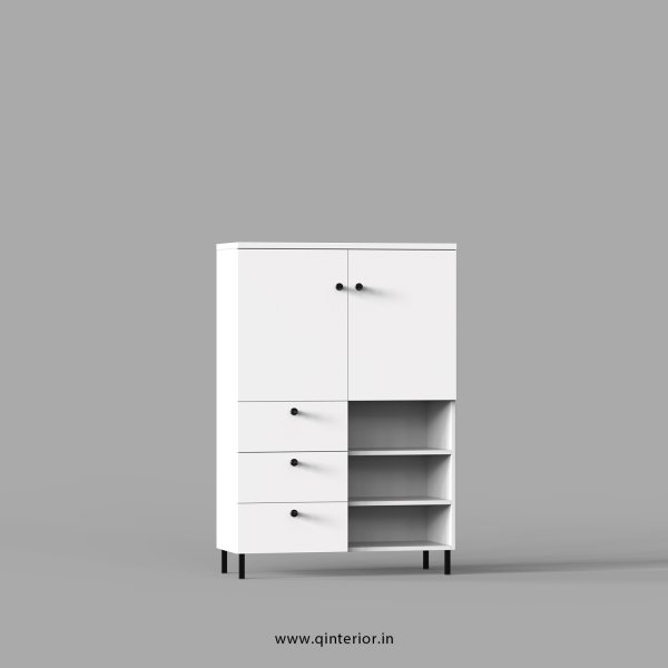 Stable Office File Storage in White Finish - OFS029 C4