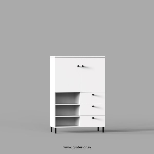 Stable Office File Storage in White Finish - OFS030 C4