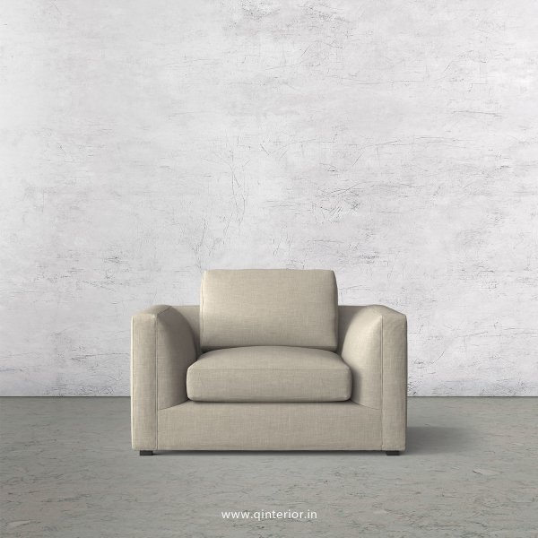 IRVINE 1 Seater Sofa in Cotton Plain - SFA003 CP12