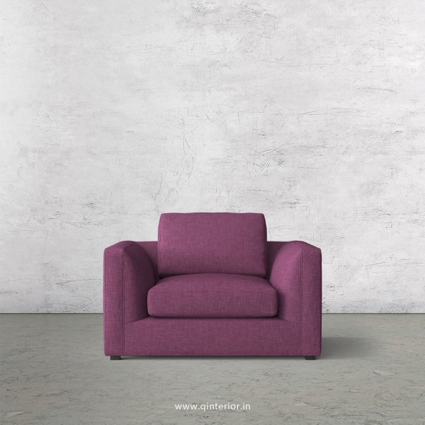 IRVINE 1 Seater Sofa in Cotton Plain - SFA003 CP26