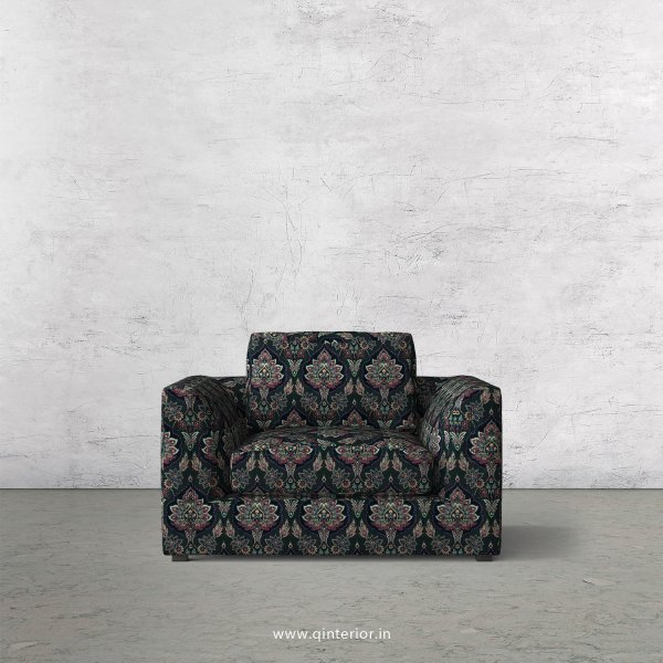 IRVINE 1 Seater Sofa in Royal Velvet - SFA003 RV01