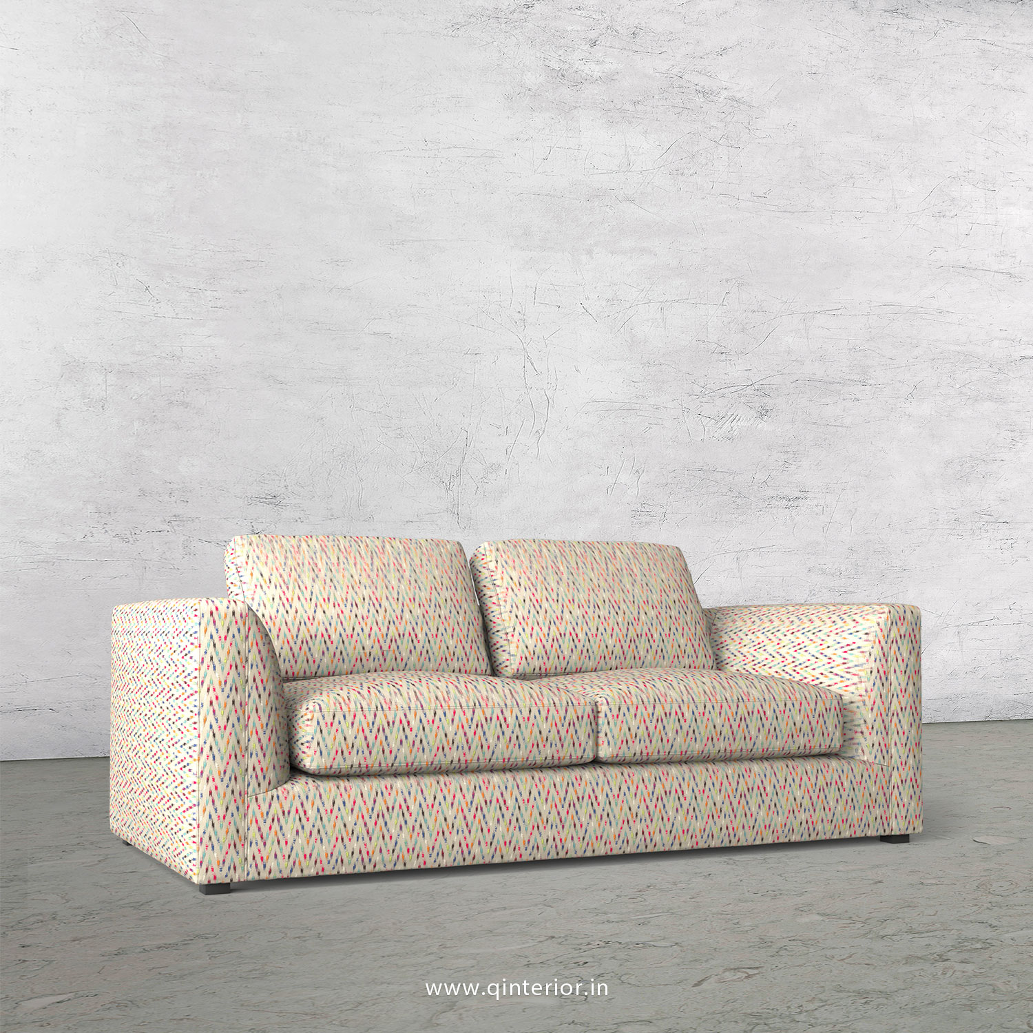 IRVINE 2 Seater Sofa in Bargello Fabric - SFA003 BG10