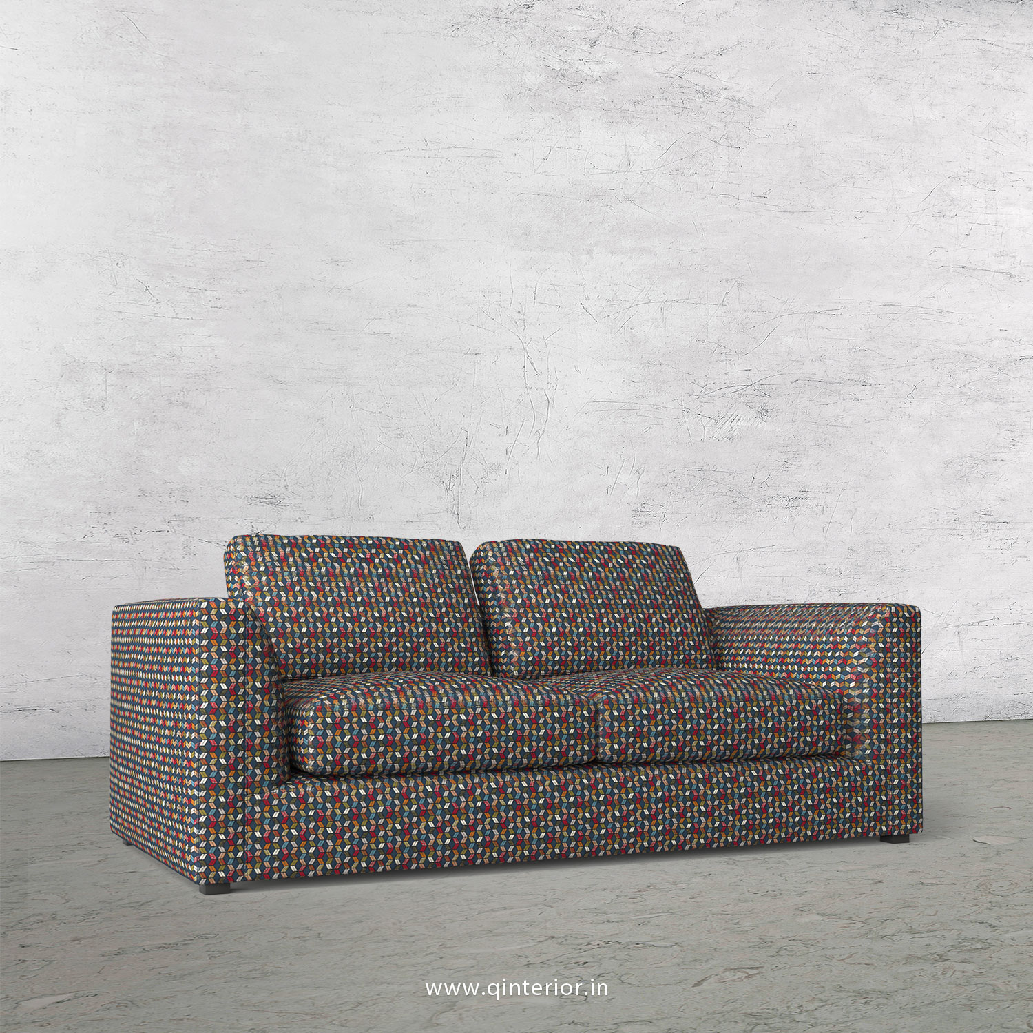 IRVINE 2 Seater Sofa in Bargello Fabric - SFA003 BG04