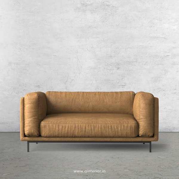 Estro 2 Seater Sofa in Fab Leather Fabric - SFA007 FL02