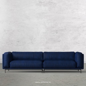 Estro 4 Seater Sofa in Fab Leather Fabric - SFA007 FL13