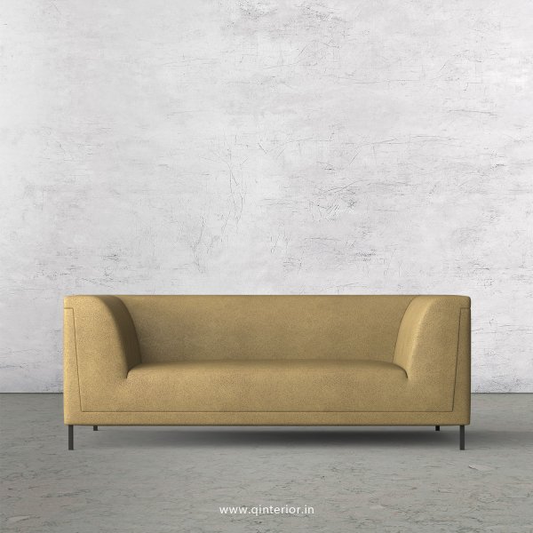 LUXURA 2 Seater Sofa in Fab Leather Fabric - SFA017 FL01