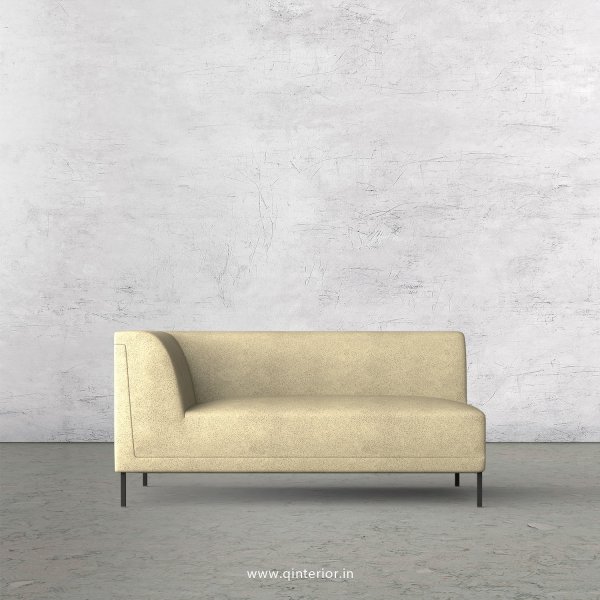 Luxura 2 Seater Modular Sofa in Fab Leather Fabric - MSFA002 FL10