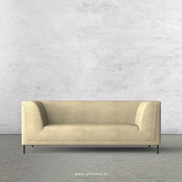 LUXURA 2 Seater Sofa in Fab Leather Fabric - SFA017 FL10