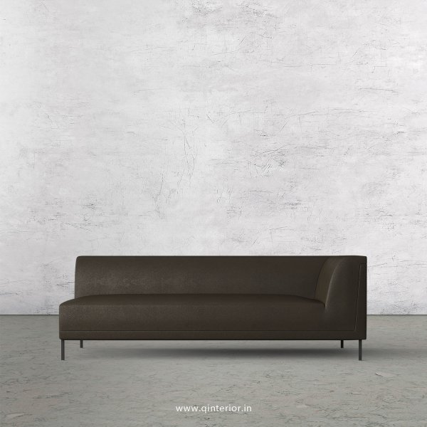 Luxura 3 Seater Modular Sofa in Fab Leather Fabric - MSFA006 FL11
