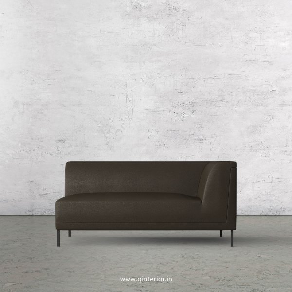 Luxura 2 Seater Modular Sofa in Fab Leather Fabric - MSFA005 FL11