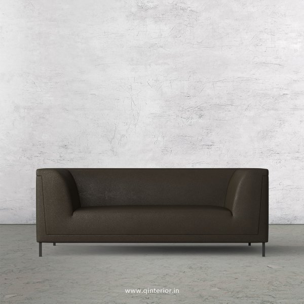 LUXURA 2 Seater Sofa in Fab Leather Fabric - SFA017 FL11