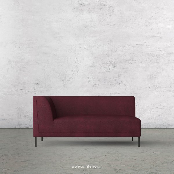 Luxura 2 Seater Modular Sofa in Fab Leather Fabric - MSFA002 FL12