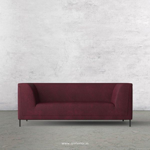 LUXURA 2 Seater Sofa in Fab Leather Fabric - SFA017 FL12