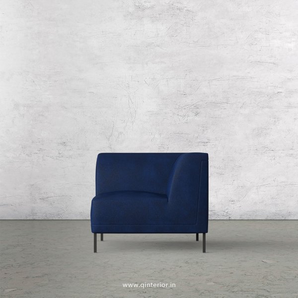 Luxura 1 Seater Modular Sofa in Fab Leather Fabric - MSFA004 FL13