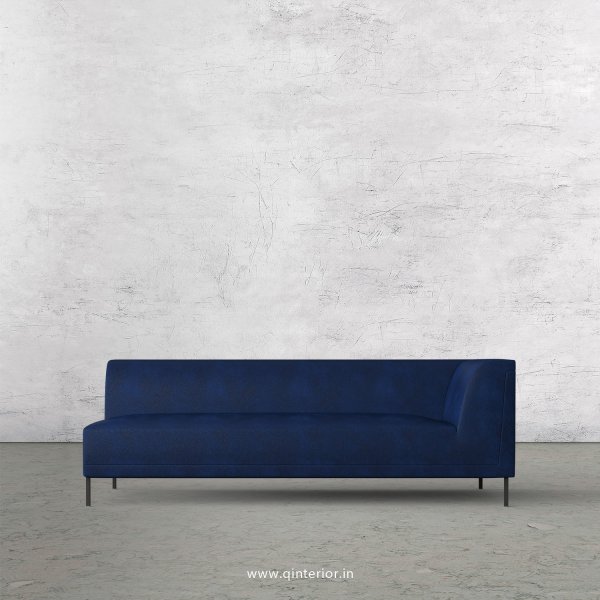 Luxura 3 Seater Modular Sofa in Fab Leather Fabric - MSFA006 FL13