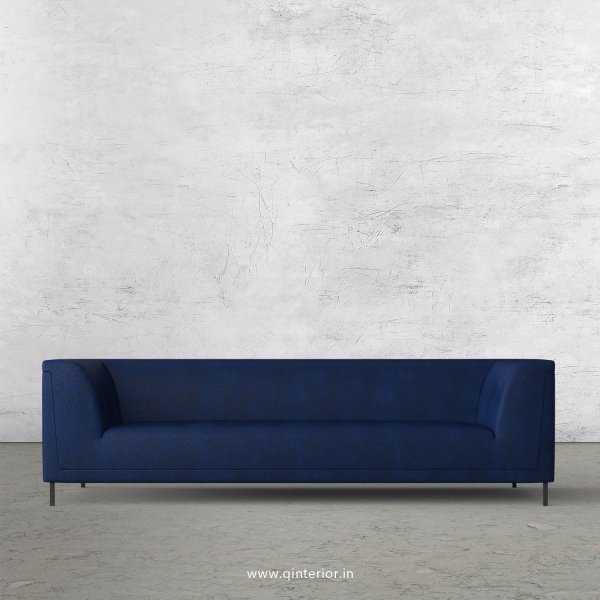 LUXURA 3 Seater Sofa in Fab Leather Fabric - SFA017 FL13