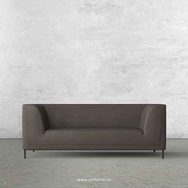 LUXURA 2 Seater Sofa in Fab Leather Fabric - SFA017 FL15