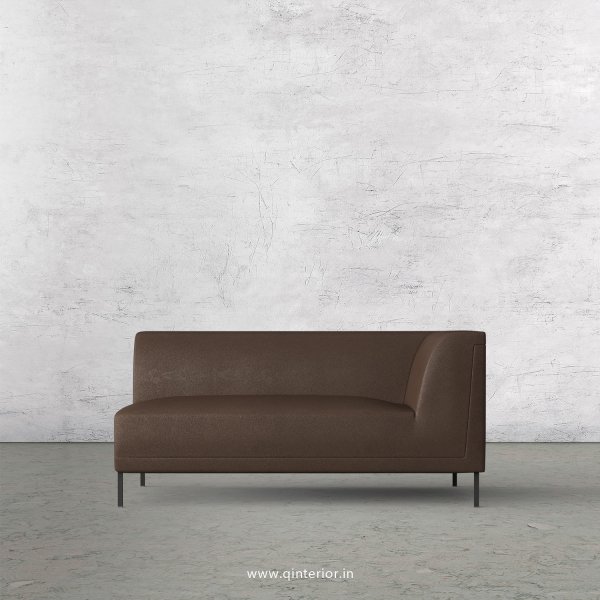 Luxura 2 Seater Modular Sofa in Fab Leather Fabric - MSFA005 FL16