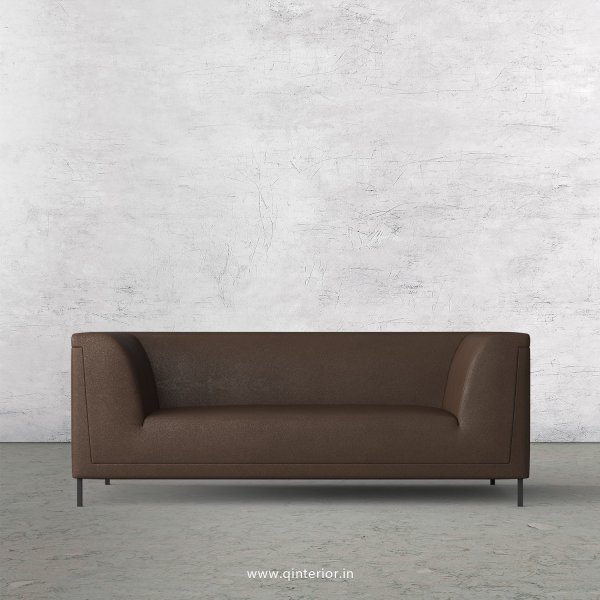 LUXURA 2 Seater Sofa in Fab Leather Fabric - SFA017 FL16
