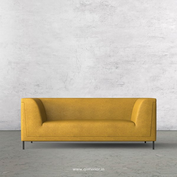 LUXURA 2 Seater Sofa in Fab Leather Fabric - SFA017 FL18