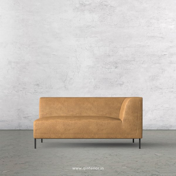Luxura 2 Seater Modular Sofa in Fab Leather Fabric - MSFA005 FL02