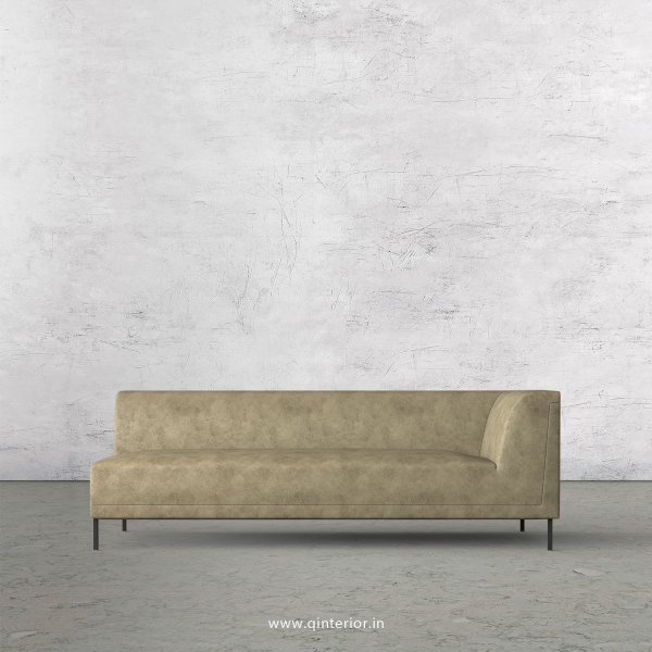 Luxura 3 Seater Modular Sofa in Fab Leather Fabric - MSFA006 FL03