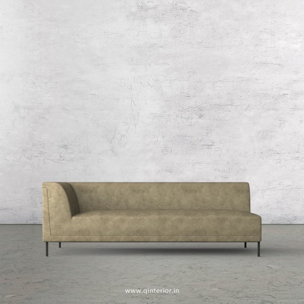 Luxura 3 Seater Modular Sofa in Fab Leather Fabric - MSFA003 FL03