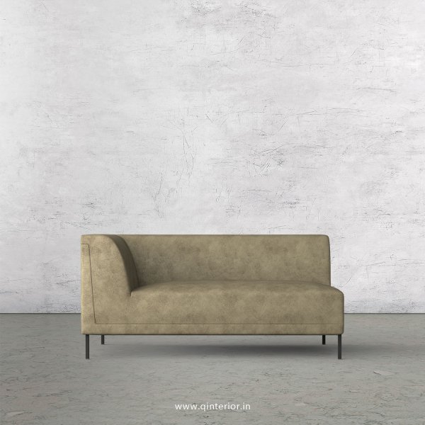 Luxura 2 Seater Modular Sofa in Fab Leather Fabric - MSFA002 FL03