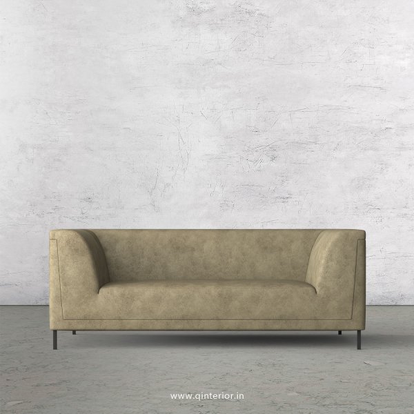 LUXURA 2 Seater Sofa in Fab Leather Fabric - SFA017 FL03