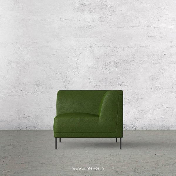 Luxura 1 Seater Modular Sofa in Fab Leather Fabric - MSFA004 FL04