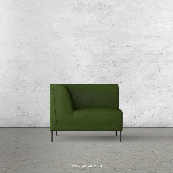 Luxura 1 Seater Modular Sofa in Fab Leather Fabric - MSFA001 FL04