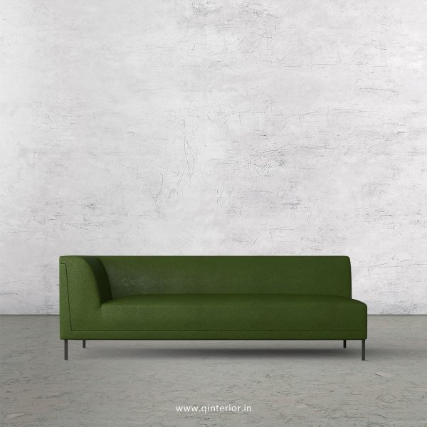 Luxura 3 Seater Modular Sofa in Fab Leather Fabric - MSFA003 FL04