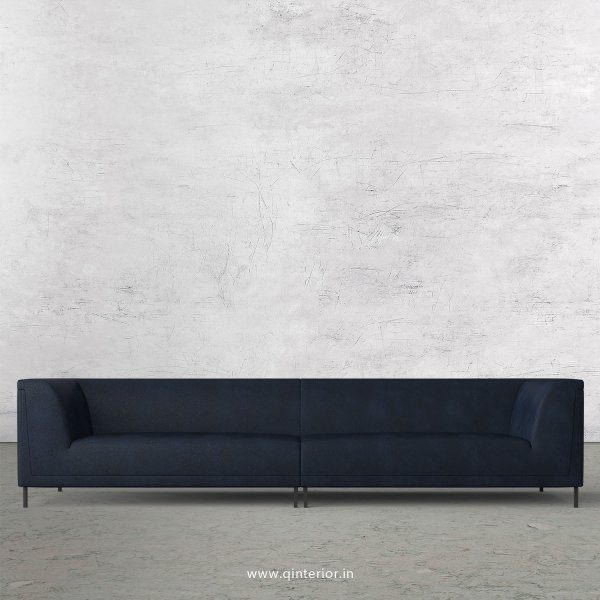 LUXURA 4 Seater Sofa in Fab Leather Fabric - SFA017 FL05