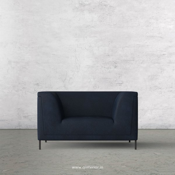 LUXURA 1 Seater Sofa in Fab Leather Fabric - SFA017 FL05