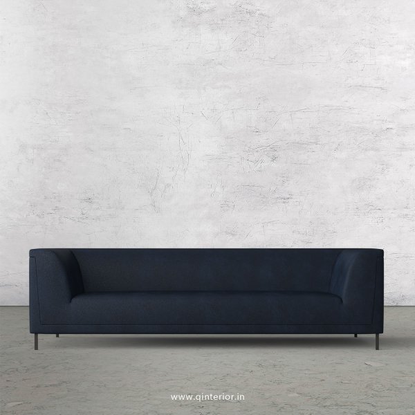 LUXURA 3 Seater Sofa in Fab Leather Fabric - SFA017 FL05