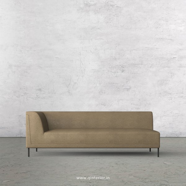 Luxura 3 Seater Modular Sofa in Fab Leather Fabric - MSFA003 FL06