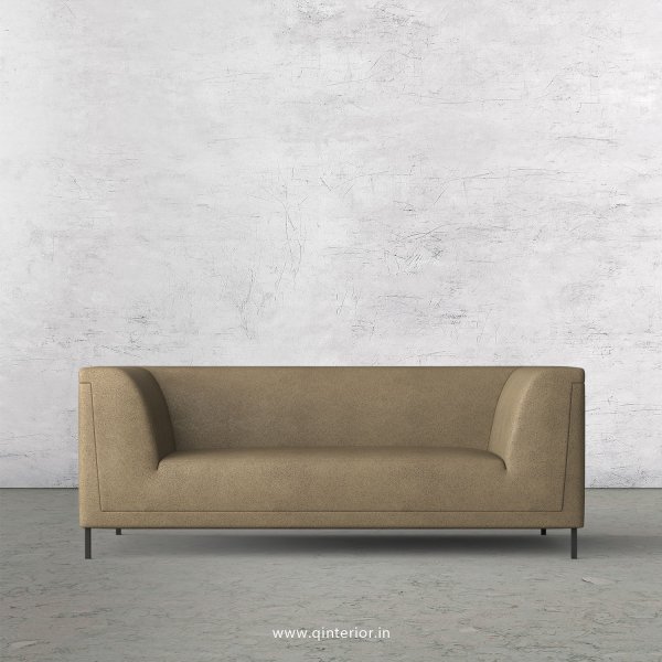 LUXURA 2 Seater Sofa in Fab Leather Fabric - SFA017 FL06