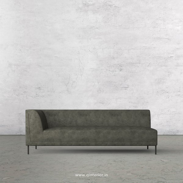 Luxura 3 Seater Modular Sofa in Fab Leather Fabric - MSFA003 FL07