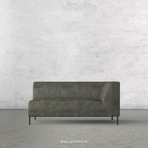 Luxura 2 Seater Modular Sofa in Fab Leather Fabric - MSFA005 FL07