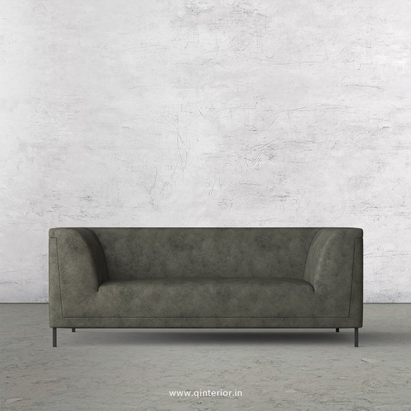 LUXURA 2 Seater Sofa in Fab Leather Fabric - SFA017 FL07