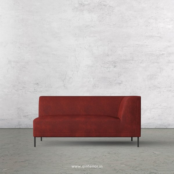 Luxura 2 Seater Modular Sofa in Fab Leather Fabric - MSFA005 FL08
